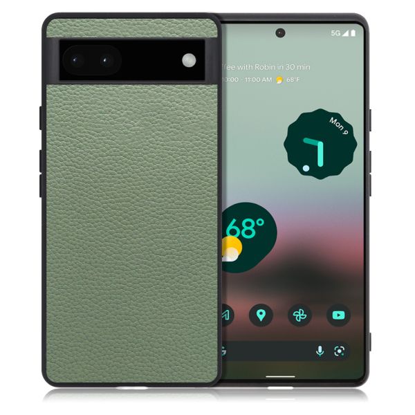 [ LOOF LUXURY-SHELL ] Google Pixel 6a googlepixel6a pixel6a スマホケース 背面 ケース カバー ハードケース 本革 ストラップホール [ Google Pixel 6a ]