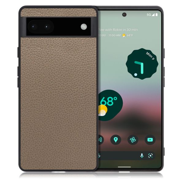 [ LOOF LUXURY-SHELL ] Google Pixel 6a googlepixel6a pixel6a スマホケース 背面 ケース カバー ハードケース 本革 ストラップホール [ Google Pixel 6a ]