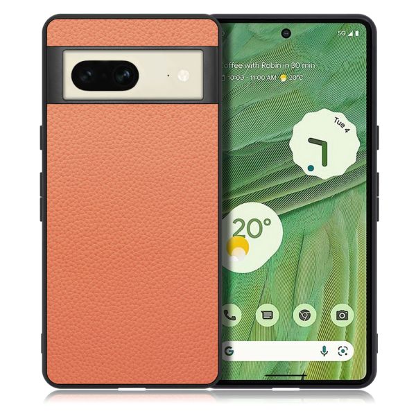 [ LOOF LUXURY-SHELL ] Google pixel 7 googlepixel7 pixel7 ピクセル7 スマホケース 背面 ケース カバー ハードケース 本革 ストラップホール [ Google Pixel 7 ]