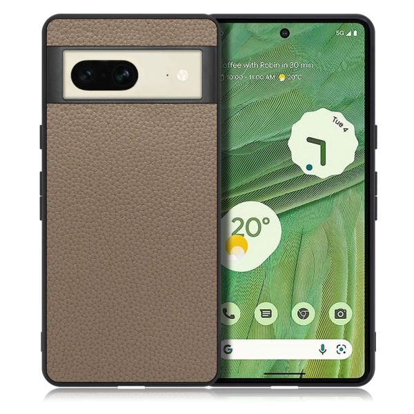[ LOOF LUXURY-SHELL ] Google pixel 7 googlepixel7 pixel7 ピクセル7 スマホケース 背面 ケース カバー ハードケース 本革 ストラップホール [ Google Pixel 7 ]
