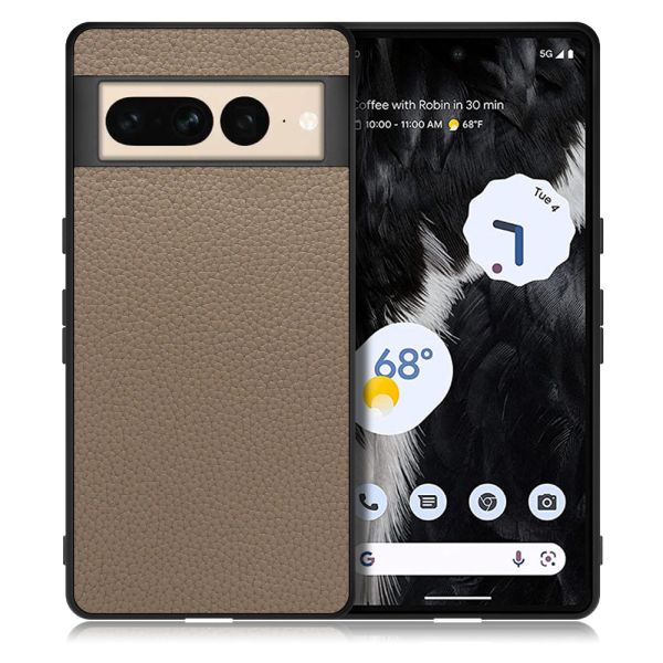 [ LOOF LUXURY-SHELL ] Google pixel 7 Pro googlepixel7pro 7pro プロ ピクセル7pro スマホケース 背面 ケース カバー ハードケース 本革 ストラップホール [ Google Pixel 7 Pro ]