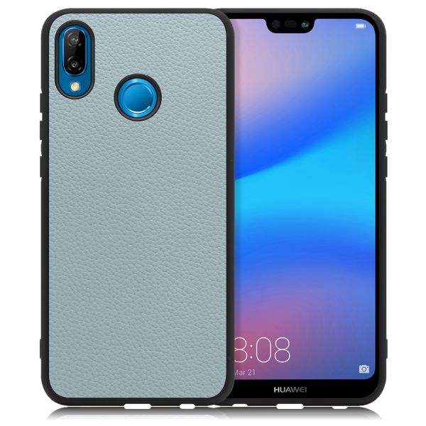 [ LOOF LUXURY-SHELL ] HUAWEI P20 lite p20lite スマホケース 背面 ケース カバー ハードケース 本革 ストラップホール [ HUAWEI P20 lite ]