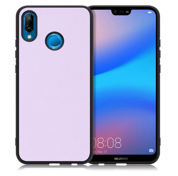 [ LOOF LUXURY-SHELL ] HUAWEI P20 lite p20lite スマホケース 背面 ケース カバー ハードケース 本革 ストラップホール [ HUAWEI P20 lite ]