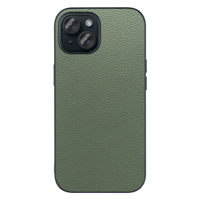 [ LOOF LUXURY-SHELL ] iPhone 15 iPhone15 アイフォン15 iPhone 15 アイフォン 15 スマホケース 背面 ケース カバー ハードケース 本革 ストラップホール [ iPhone 15 ]