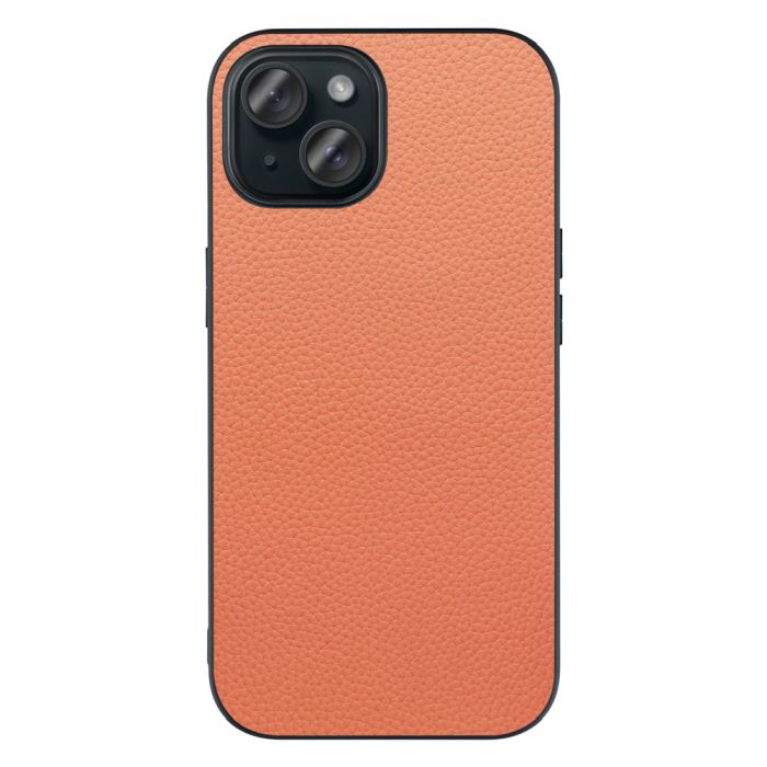 [ LOOF LUXURY-SHELL ] iPhone 15 iPhone15 アイフォン15 iPhone 15 アイフォン 15 スマホケース 背面 ケース カバー ハードケース 本革 ストラップホール [ iPhone 15 ]