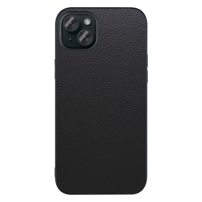 [ LOOF LUXURY-SHELL ] iPhone 15 Plus iPhone15 Plus アイフォン15 プラス iPhone 15 Plus 15Plus アイフォン 15 スマホケース 背面 ケース カバー ハードケース 本革 ストラップホール [ iPhone 15 Plus ]