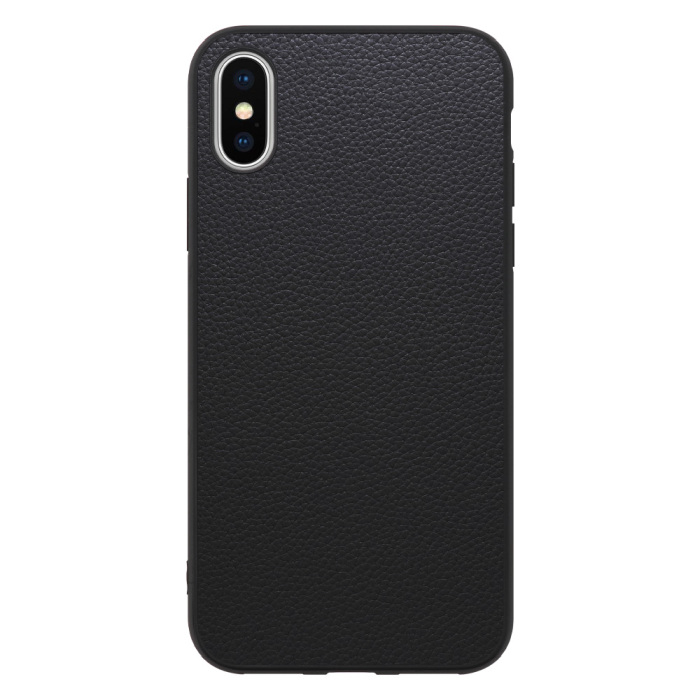 [ LOOF LUXURY-SHELL ] iPhone X / XS iPhonex iPhonexs スマホケース 背面 ケース カバー ハードケース 本革 ストラップホール [ iPhone X / XS ]