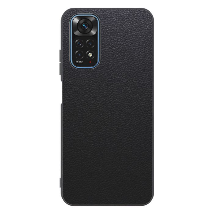 [ LOOF LUXURY-SHELL ] Xiaomi Redmi Note 11 redminote11 note11 スマホケース 背面 ケース カバー ハードケース 本革 ストラップホール [ Redmi Note 11 ]