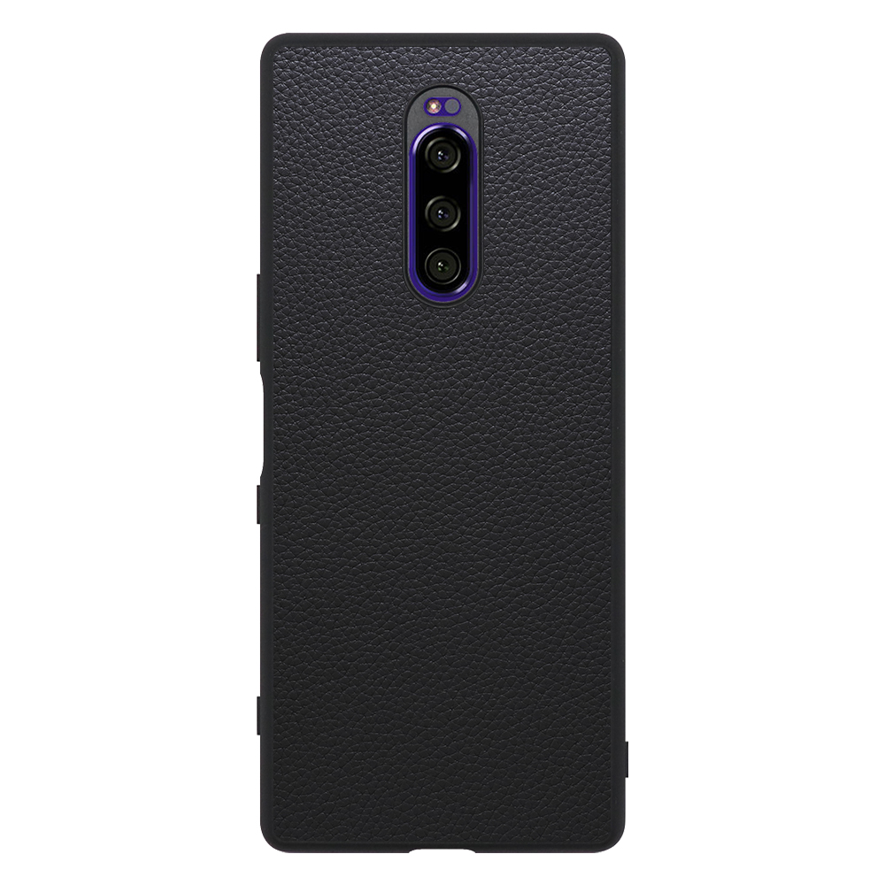 [ LOOF LUXURY-SHELL ] Xperia 1 / 1 Professional Edition xperia1 スマホケース 背面 ケース カバー ハードケース 本革 ストラップホール [ Xperia 1 / 1 Professional Edition ]