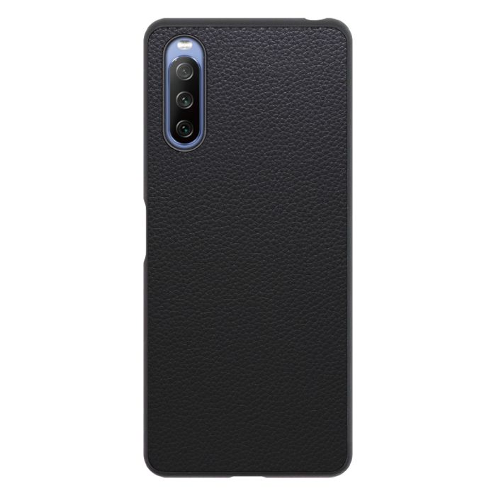 [ LOOF LUXURY-SHELL ] Xperia 10 IV SO-52C / SOG07  xperia10Ⅳ 10Ⅳ xperia10 スマホケース 背面 ケース カバー ハードケース 本革 ストラップホール [ Xperia 10 IV ]