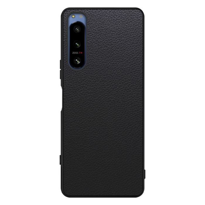[ LOOF LUXURY-SHELL ] Xperia 5 IV SOG09 / SO-54C xperia5Ⅳ 5Ⅳ xperia5 スマホケース 背面 ケース カバー ハードケース 本革 ストラップホール [ Xperia 5 IV ]