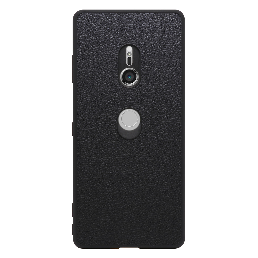 [ LOOF LUXURY-SHELL ] Xperia XZ3 SO-01L / SOV39  スマホケース 背面 ケース カバー ハードケース 本革 ストラップホール [ Xperia XZ3 ]