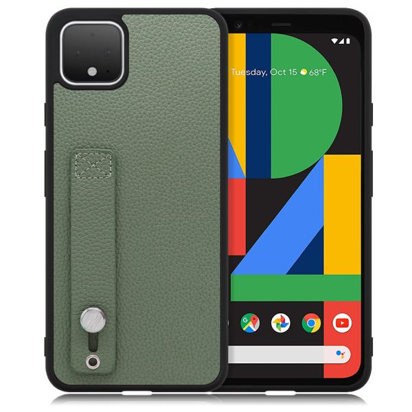 [ LOOF HOLD-SHELL ] Google Pixel 4 XL googlepixel pixel4xl ピクセル4XL スマホケース 背面 ケース カバー ハードケース 背面ベルト 本革 ストラップホール [ Google Pixel 4 XL ]