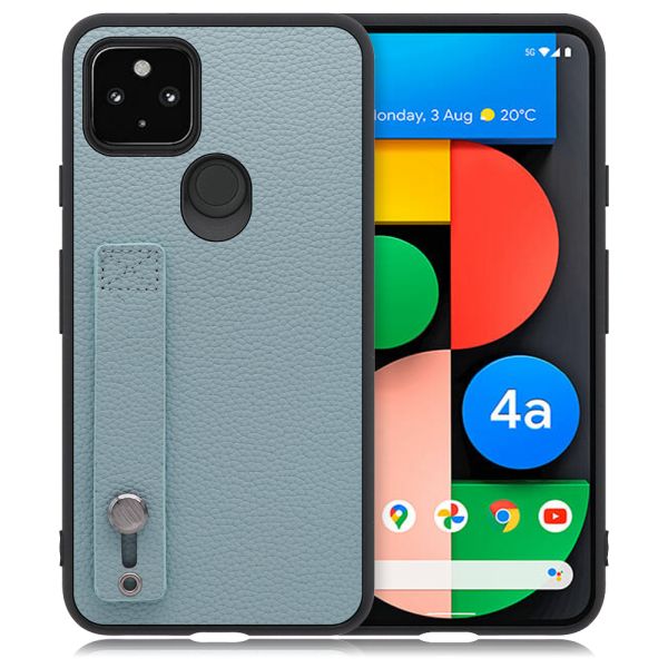 [ LOOF HOLD-SHELL ] Google Pixel 4a 5G pixel4a5g googlepixel4a5g スマホケース 背面 ケース カバー ハードケース 背面ベルト 本革 ストラップホール [ Google Pixel 4a 5G ]