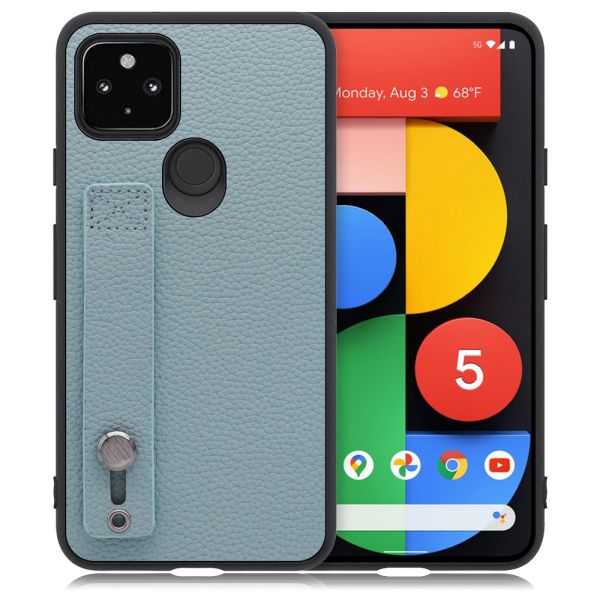 [ LOOF HOLD-SHELL ] Google Pixel 5 pixel5 Googlepixel5 スマホケース 背面 ケース カバー ハードケース 背面ベルト 本革 ストラップホール [ Google Pixel 5 ]