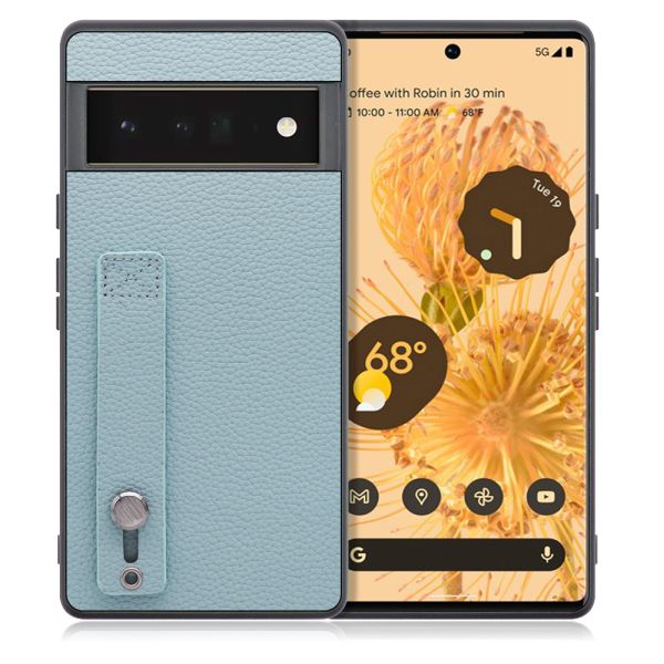 [ LOOF HOLD-SHELL ] Google Pixel 6 Pro Googlepixel6pro 6pro プロ ピクセル6pro スマホケース 背面 ケース カバー ハードケース 背面ベルト 本革 ストラップホール [ Google Pixel 6 Pro ]