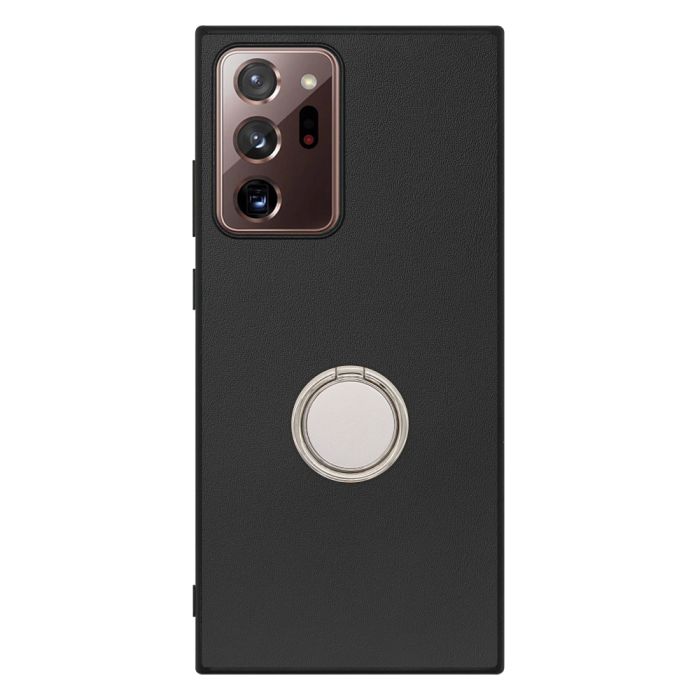 [ LOOF RING-SHELL (シンプル Ver.) ] Galaxy Note 20 Ultra 5G note20ultra5g note20 スマホケース 背面 ケース カバー ハードケース スマホリング リング付き 本革 ストラップホール [ Galaxy Note20 Ultra ]