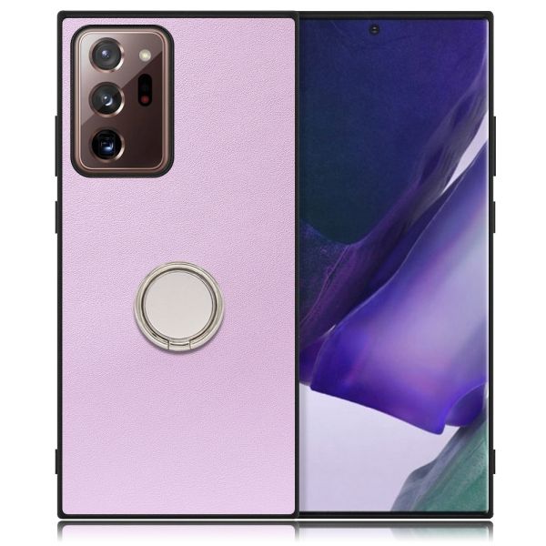 [ LOOF RING-SHELL ] Galaxy Note 20 Ultra 5G note20ultra5g note20 スマホケース 背面 ケース カバー ハードケース スマホリング リング付き 本革 ストラップホール [ Galaxy Note20 Ultra ]