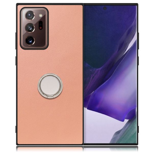 [ LOOF RING-SHELL ] Galaxy Note 20 Ultra 5G note20ultra5g note20 スマホケース 背面 ケース カバー ハードケース スマホリング リング付き 本革 ストラップホール [ Galaxy Note20 Ultra ]