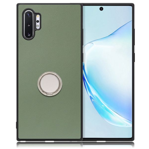 [ LOOF RING-SHELL ] Galaxy Note10+ SC-01M / SCV45 note10+ note10plus note10 plus スマホケース 背面 ケース カバー ハードケース スマホリング リング付き 本革 ストラップホール [ Galaxy Note10+ ]