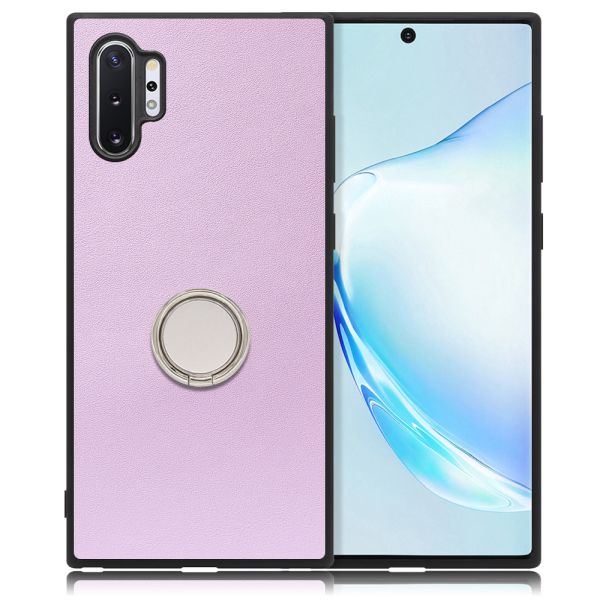 [ LOOF RING-SHELL ] Galaxy Note10+ SC-01M / SCV45 note10+ note10plus note10 plus スマホケース 背面 ケース カバー ハードケース スマホリング リング付き 本革 ストラップホール [ Galaxy Note10+ ]