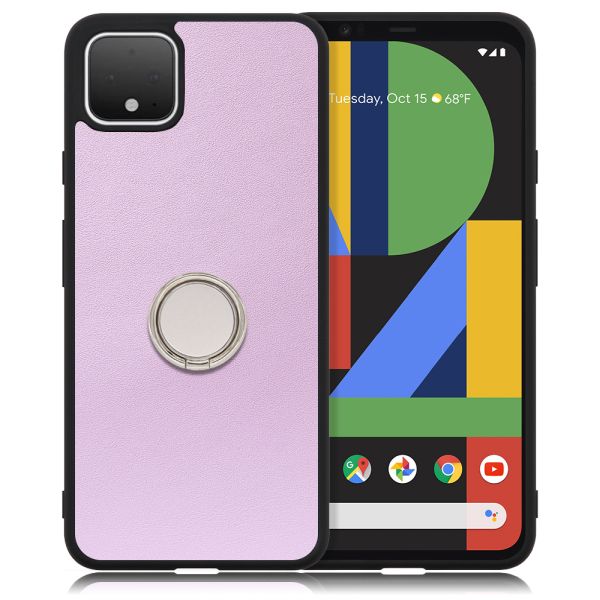 [ LOOF RING-SHELL ] Google Pixel 4 XL googlepixel pixel4xl ピクセル4XL スマホケース 背面 ケース カバー ハードケース スマホリング リング付き 本革 ストラップホール [ Google Pixel 4 XL ]