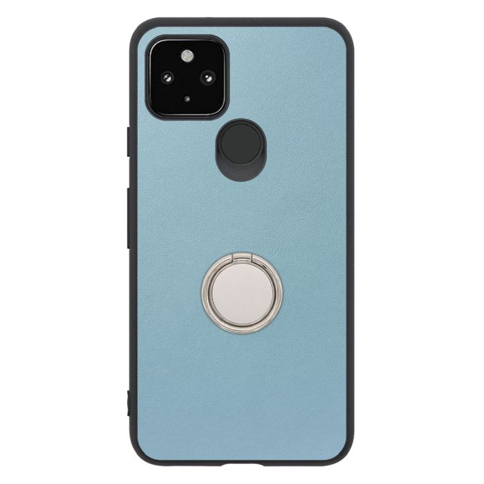 [ LOOF RING-SHELL (シンプル Ver.) ] Google Pixel 4a 5G pixel4a5g googlepixel4a5g スマホケース 背面 ケース カバー ハードケース スマホリング リング付き 本革 ストラップホール [ Google Pixel 4a 5G ]