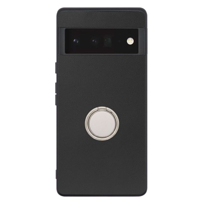 [ LOOF RING-SHELL (シンプル Ver.) ] Google Pixel 6 Pro Googlepixel6pro 6pro プロ ピクセル6pro スマホケース 背面 ケース カバー ハードケース スマホリング リング付き 本革 ストラップホール [ Google Pixel 6 Pro ]