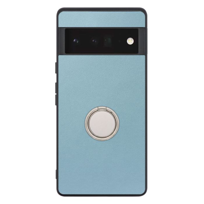[ LOOF RING-SHELL (シンプル Ver.) ] Google Pixel 6 Pro Googlepixel6pro 6pro プロ ピクセル6pro スマホケース 背面 ケース カバー ハードケース スマホリング リング付き 本革 ストラップホール [ Google Pixel 6 Pro ]