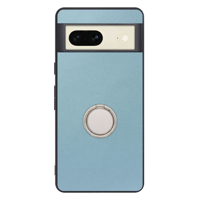 [ LOOF RING-SHELL (シンプル Ver.) ] Google pixel 7 googlepixel7 pixel7 ピクセル7 スマホケース 背面 ケース カバー ハードケース スマホリング リング付き 本革 ストラップホール [ Google Pixel 7 ]