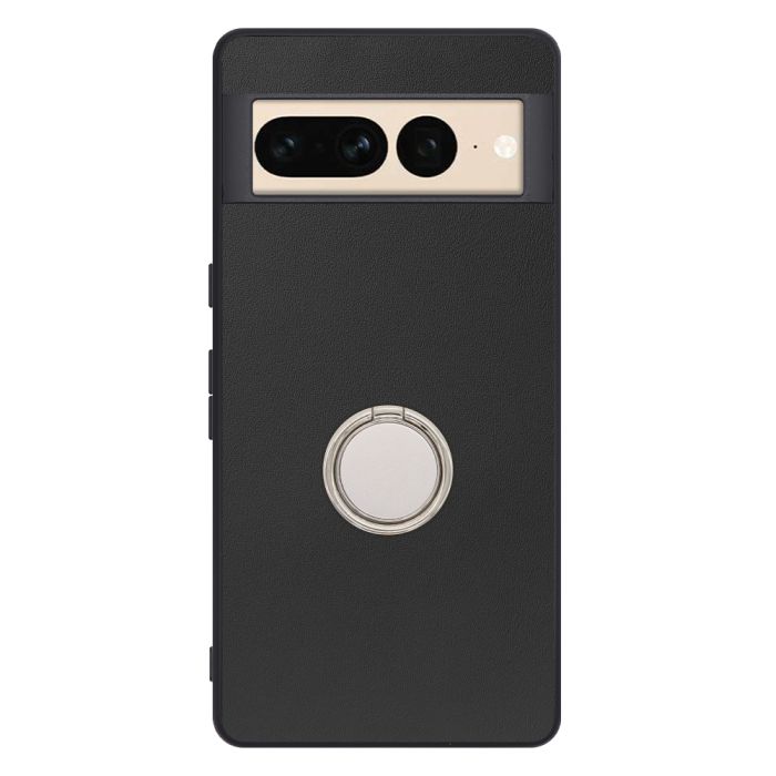 [ LOOF RING-SHELL (シンプル Ver.) ] Google pixel 7 Pro googlepixel7pro 7pro プロ ピクセル7pro スマホケース 背面 ケース カバー ハードケース スマホリング リング付き 本革 ストラップホール [ Google Pixel 7 Pro ]