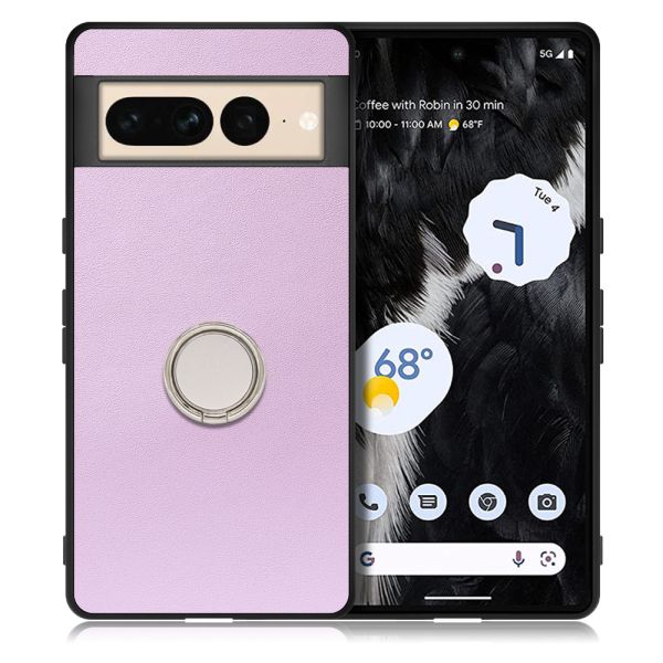 [ LOOF RING-SHELL ] Google pixel 7 Pro googlepixel7pro 7pro プロ ピクセル7pro スマホケース 背面 ケース カバー ハードケース スマホリング リング付き 本革 ストラップホール [ Google Pixel 7 Pro ]