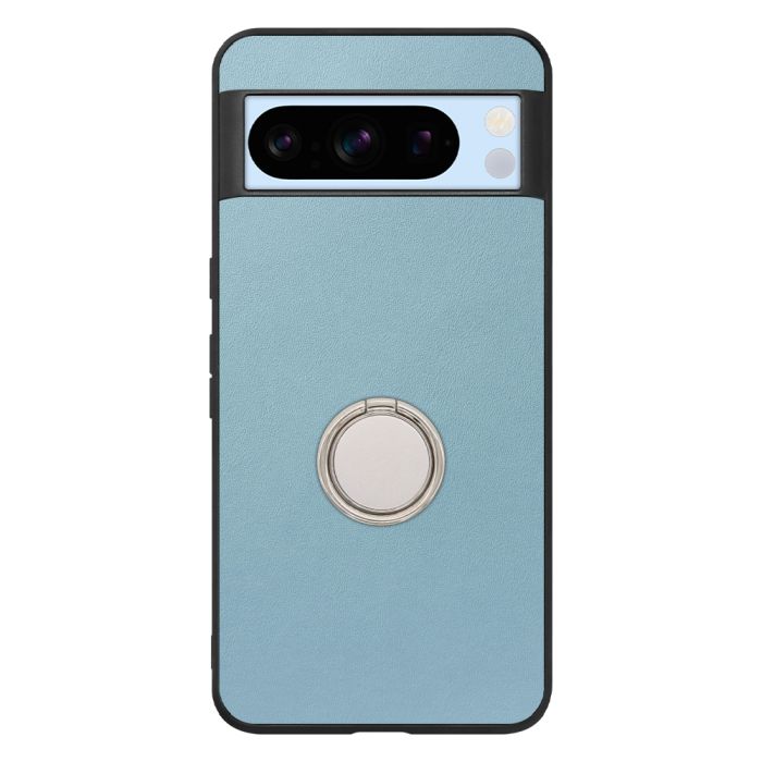[ LOOF RING-SHELL (シンプル Ver.) ] Google pixel 8 Pro googlepixel8pro Pixel8 8Pro プロ ピクセル8Pro スマホケース 背面 ケース カバー ハードケース スマホリング リング付き 本革 ストラップホール [ Google Pixel 8 Pro ]