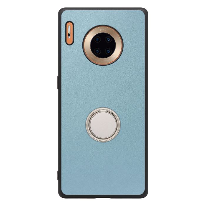 [ LOOF RING-SHELL (シンプル Ver.) ] HUAWEI Mate 30 Pro 5G mate30pro5g mate30 30pro プロ スマホケース 背面 ケース カバー ハードケース スマホリング リング付き 本革 ストラップホール [ HUAWEI Mate 30 Pro 5G ]