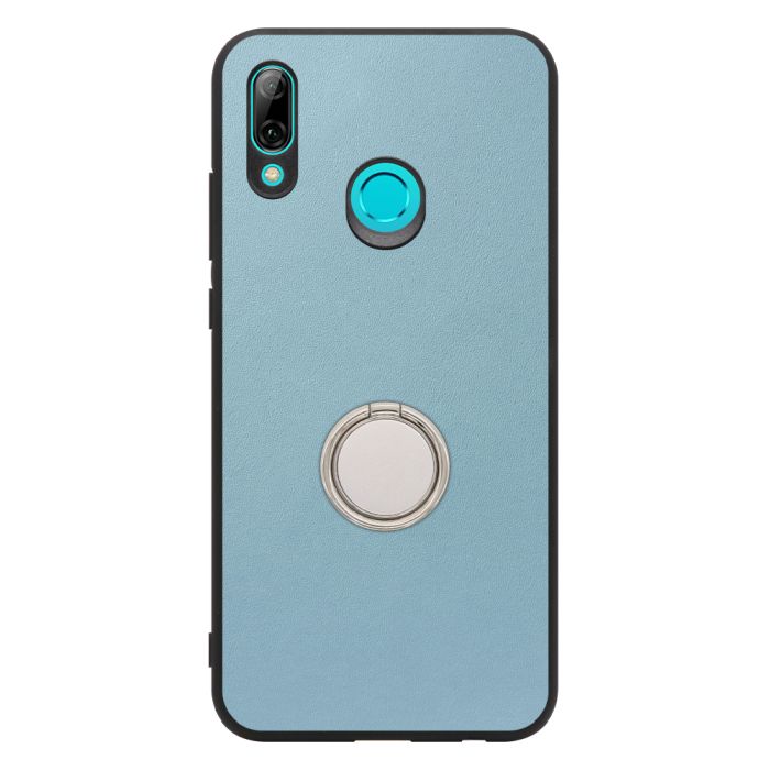 [ LOOF RING-SHELL (シンプル Ver.) ] HUAWEI nova lite 3 POT-LX2J novalite3 novalite 3 スマホケース 背面 ケース カバー ハードケース スマホリング リング付き 本革 ストラップホール [ HUAWEI nova lite 3 ]