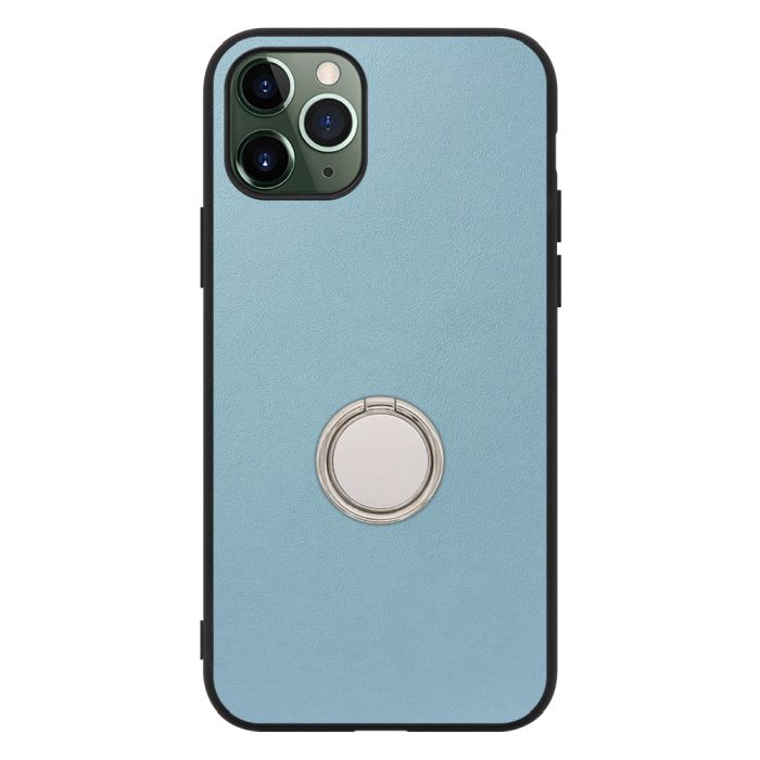 [ LOOF RING-SHELL (シンプル Ver.) ] iPhone 11 Pro iPhone11pro 11pro スマホケース 背面 ケース カバー ハードケース スマホリング リング付き 本革 ストラップホール [ iPhone 11 Pro ]