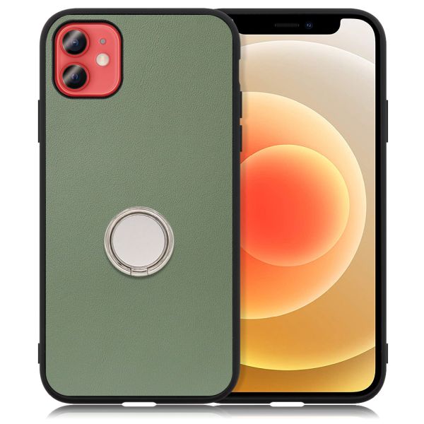 [ LOOF RING-SHELL ] iPhone 12 mini iphone12mini 12mini 12ミニ スマホケース 背面 ケース カバー ハードケース スマホリング リング付き 本革 ストラップホール [ iPhone 12 mini ]