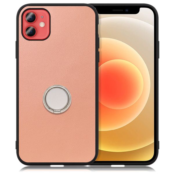 [ LOOF RING-SHELL ] iPhone 12 mini iphone12mini 12mini 12ミニ スマホケース 背面 ケース カバー ハードケース スマホリング リング付き 本革 ストラップホール [ iPhone 12 mini ]