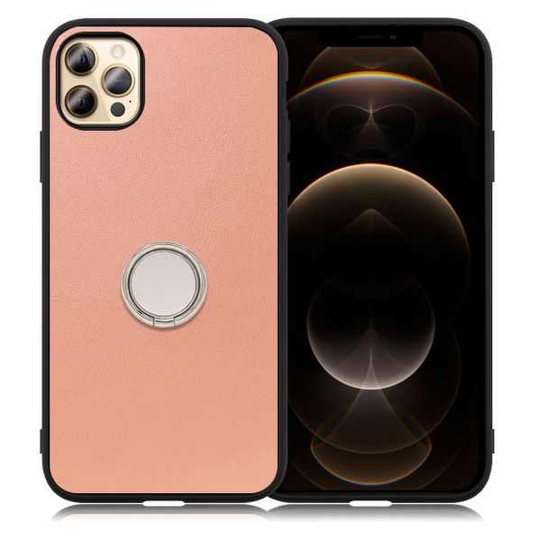 [ LOOF RING-SHELL ] iPhone 12 Pro Max iphone12promax 12promax 12プロマックス スマホケース 背面 ケース カバー ハードケース スマホリング リング付き 本革 ストラップホール [ iPhone 12 Pro Max ]