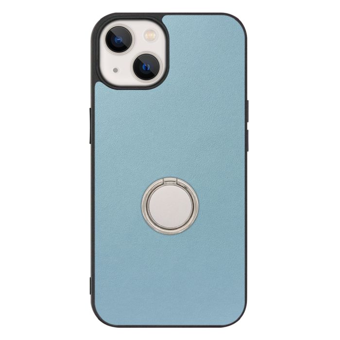 [ LOOF RING-SHELL (シンプル Ver.) ] iPhone 13 mini iphone13mini 13mini ミニ スマホケース 背面 ケース カバー ハードケース スマホリング リング付き 本革 ストラップホール [ iPhone 13 mini ]