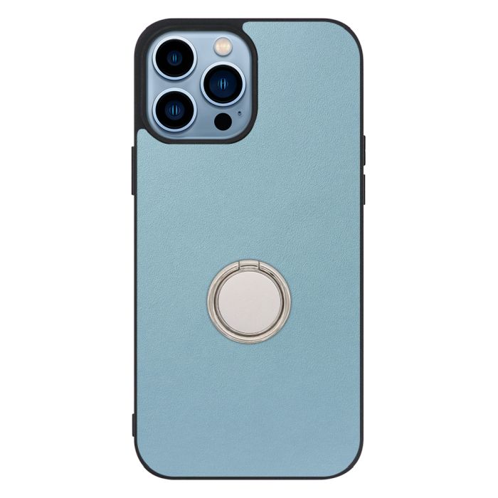 [ LOOF RING-SHELL (シンプル Ver.) ] iPhone 13 Pro iphone13pro 13pro プロ スマホケース 背面 ケース カバー ハードケース スマホリング リング付き 本革 ストラップホール [ iPhone 13 Pro ]