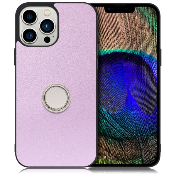 [ LOOF RING-SHELL ] iPhone 13 Pro Max iphone13promax 13promax promax プロマックス スマホケース 背面 ケース カバー ハードケース スマホリング リング付き 本革 ストラップホール [ iPhone 13 Pro Max ]
