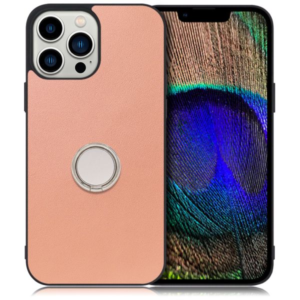 [ LOOF RING-SHELL ] iPhone 13 Pro Max iphone13promax 13promax promax プロマックス スマホケース 背面 ケース カバー ハードケース スマホリング リング付き 本革 ストラップホール [ iPhone 13 Pro Max ]