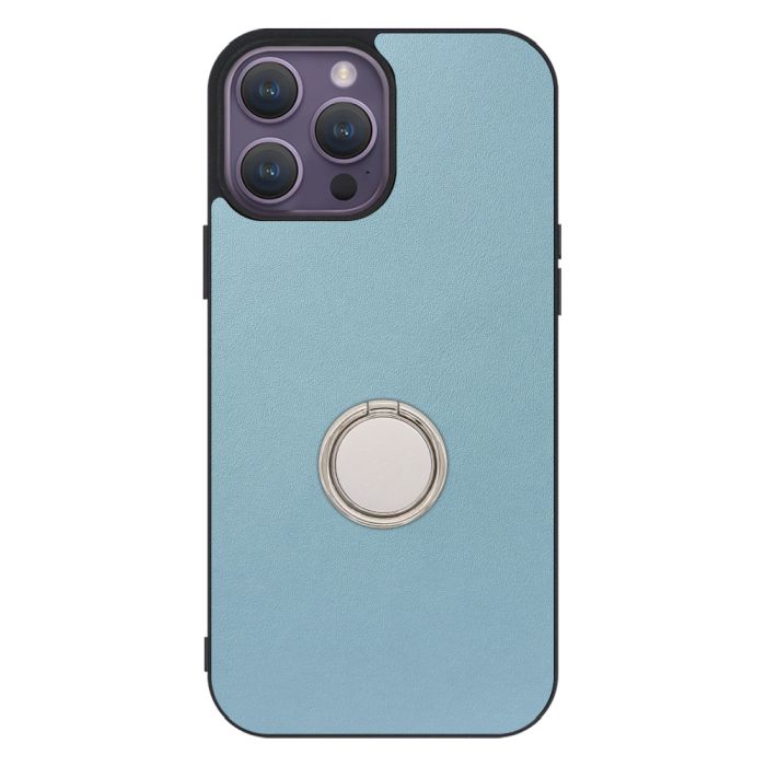 [ LOOF RING-SHELL (シンプル Ver.) ] iPhone 14 Pro Max iphone14promax 14promax プロマックス スマホケース 背面 ケース カバー ハードケース スマホリング リング付き 本革 ストラップホール [ iPhone 14 Pro Max ]