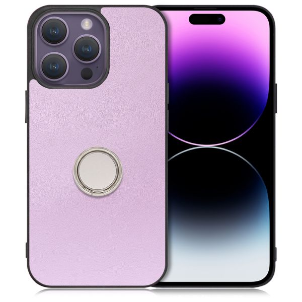 [ LOOF RING-SHELL ] iPhone 14 Pro Max iphone14promax 14promax プロマックス スマホケース 背面 ケース カバー ハードケース スマホリング リング付き 本革 ストラップホール [ iPhone 14 Pro Max ]