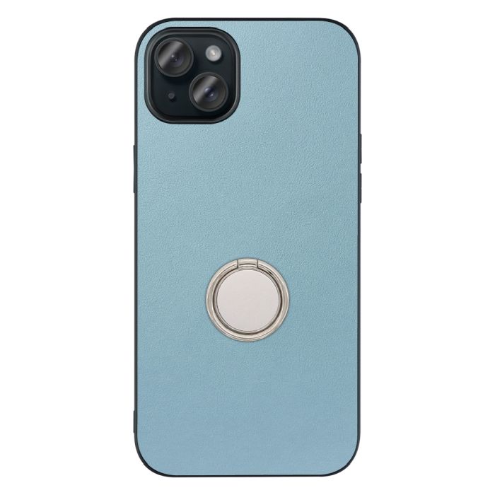 [ LOOF RING-SHELL (シンプル Ver.) ] iPhone 15 Plus iPhone15 Plus アイフォン15 プラス iPhone 15 Plus 15Plus アイフォン 15 スマホケース 背面 ケース カバー ハードケース スマホリング リング付き 本革 ストラップホール [ iPhone 15 Plus ]