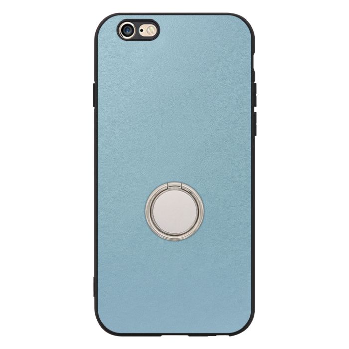 [ LOOF RING-SHELL (シンプル Ver.) ] iPhone 6 / 6s iphone6 iphone6s スマホケース 背面 ケース カバー ハードケース スマホリング リング付き 本革 ストラップホール [ iPhone 6 / 6s ]