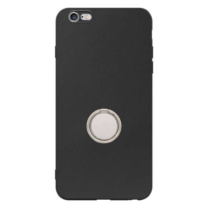 [ LOOF RING-SHELL (シンプル Ver.) ] iPhone 6 Plus / 6s Plus iphone6plus iphone6splus 6plus 6splus スマホケース 背面 ケース カバー ハードケース スマホリング リング付き 本革 ストラップホール [ iPhone 6 Plus / 6s Plus ]