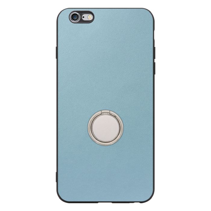 [ LOOF RING-SHELL (シンプル Ver.) ] iPhone 6 Plus / 6s Plus iphone6plus iphone6splus 6plus 6splus スマホケース 背面 ケース カバー ハードケース スマホリング リング付き 本革 ストラップホール [ iPhone 6 Plus / 6s Plus ]