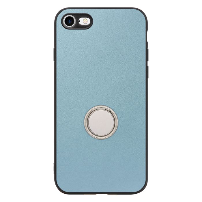 [ LOOF RING-SHELL (シンプル Ver.) ] iPhone 7 / 8 / SE (第2/3世代) iphone7 iphone8 iphonese se2 se3 スマホケース 背面 ケース カバー ハードケース スマホリング リング付き 本革 ストラップホール [ iPhone 7 / 8 / SE (第2/3世代) ]